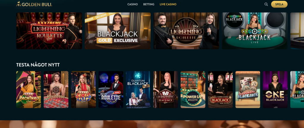 golden bull live casino